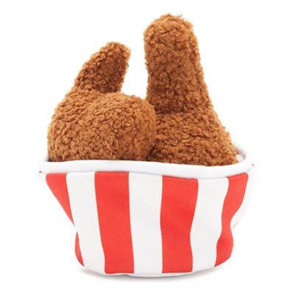 BARK Bucket O'Fried Chicken Toy Set