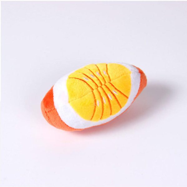 Orange Slice Dog Toy